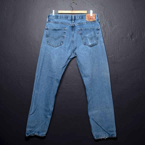 Levi's 505 Jeans High Waist W34 L32 - Picture 1 of 6